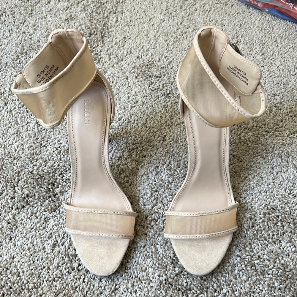 Nude stilettos